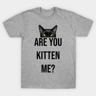Are you kitten me? T-Shirt